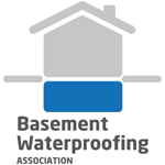 Basement Waterproofing Association accreditation badge